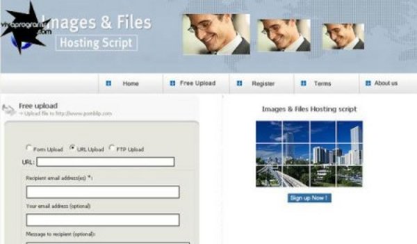 Product picture File Hosting Script With Professional Progress Bar PHP scrip